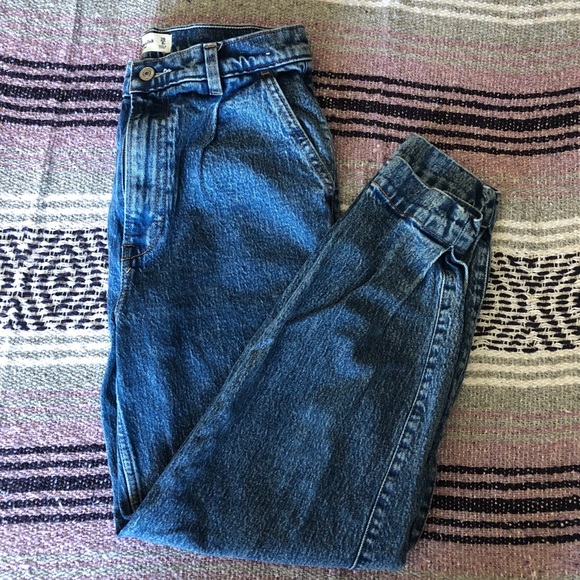 80’s Style A&F Acid Wash Jeans - Picture 1 of 11